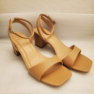 A New Day Sonora Heels size 7.5 in Tan from Target